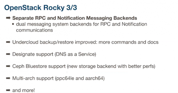 Image from: What you need to know about the OpenStack Rocky release
