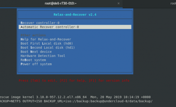 Image from: Running Relax-and-Recover to save your OpenStack deployment