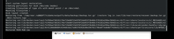 Image from: Running Relax-and-Recover to save your OpenStack deployment