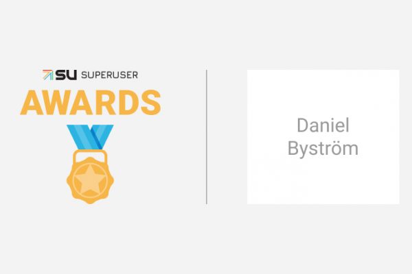 2022 Superuser Awards Nominee: Daniel Byström