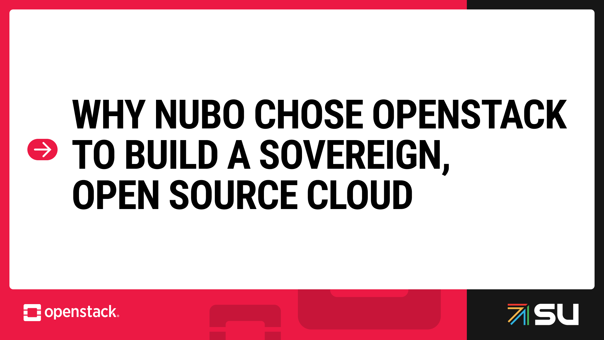 Why NUBO Chose OpenStack to Build a Sovereign, Open Source Cloud Infrastructure