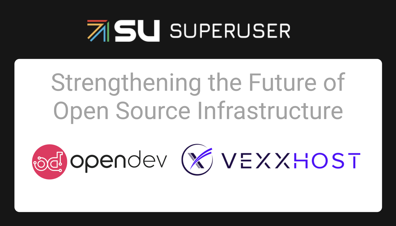 VEXXHOST and OpenDev: Strengthening the Future of Open Source Infrastructure