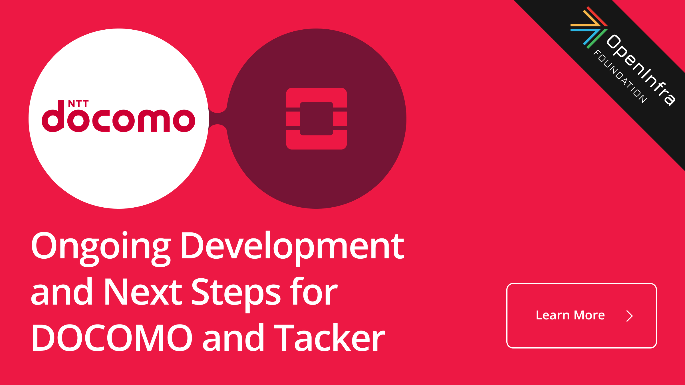 Ongoing Development and Next Steps for DOCOMO and Tacker