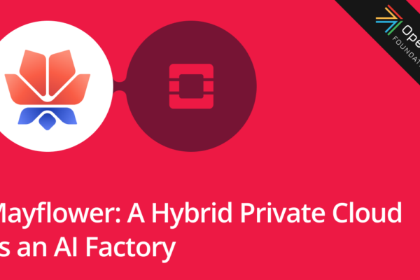 Mayflower: A Hybrid Private Cloud as an AI Factory